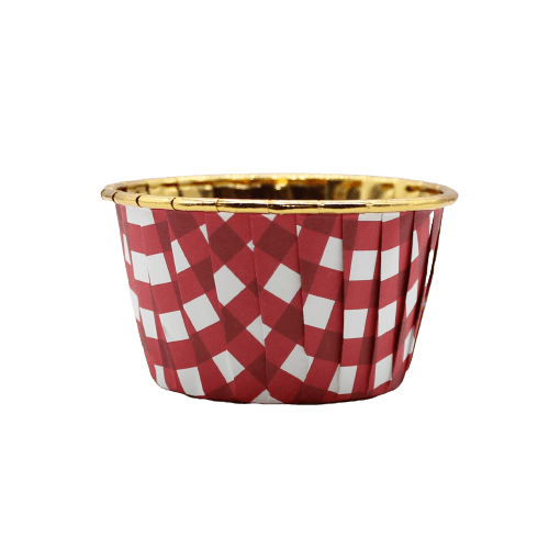 5039 | Plain Gold With Printed Muffin Cup | Curl Edge | Cupcake Liner | pack of 50 - Bakeyy.com - India - 5039 | Plain Gold With Printed Muffin Cup | Curl Edge | Cupcake Liner | pack of 50 - Default Title