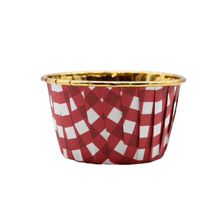 5039 | Plain Gold With Printed Muffin Cup | Curl Edge | Cupcake Liner | pack of 50 - Bakeyy.com - India - 5039 | Plain Gold With Printed Muffin Cup | Curl Edge | Cupcake Liner | pack of 50 - Default Title