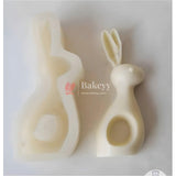 Right face Rabbit Shape Silicon Candle Moulds - Bakeyy.com - India - Right face Rabbit Shape Silicon Candle Moulds - Default Title