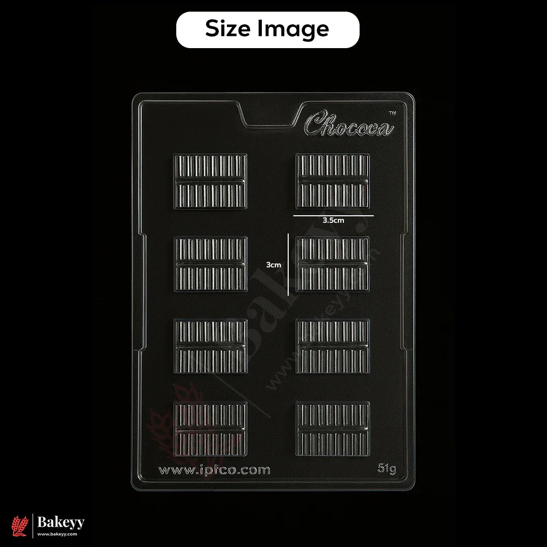 Mould 515- Cacao Chocolate Mould | Baking Accessories | Plastic Chocolate Mould | Party Favor Mould | Pack of 1