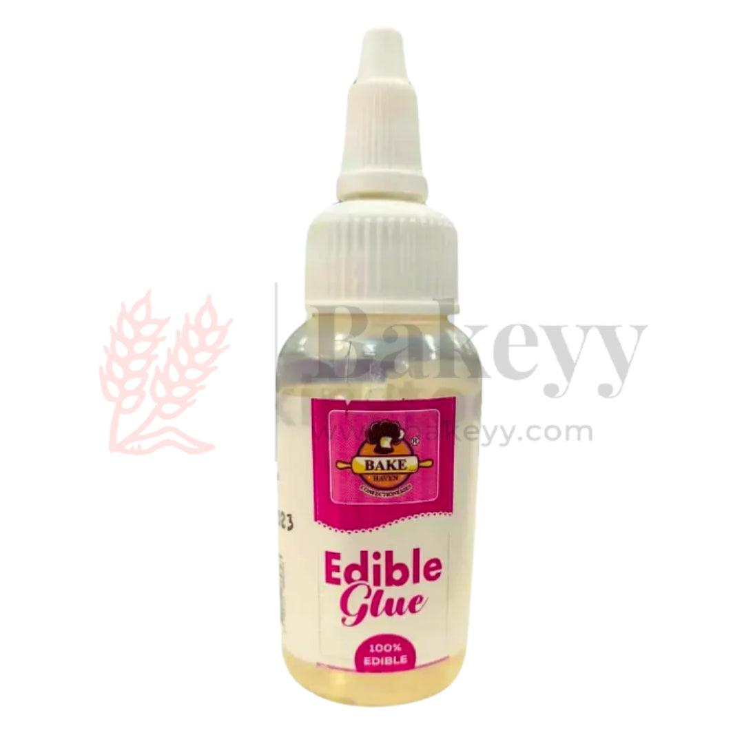 BakeHaven Edible Glue – 100% Edible Adhesive for Cake Decoration, Fondant, and Sugar Art| 1 Piece - Bakeyy.com - India - BakeHaven Edible Glue – 100% Edible Adhesive for Cake Decoration, Fondant, and Sugar Art| 1 Piece - Default Title