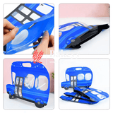 Assorted Bus Shape Zip Lock Bags | Bus Shape Bags For Kids | Pack of 50 | - Bakeyy.com - India - Assorted Bus Shape Zip Lock Bags | Bus Shape Bags For Kids | Pack of 50 | - Red