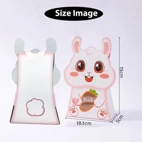 10.5x15 cm | Adorable Tiger, Panda, Rabbit , Dog , Cow ,Koala . Animal-Themed Candy Gift Boxes | Goodie Box | Perfect for Special Occasions | Return Gift Box | Pack of 10 | - Bakeyy.com - India - 10.5x15 cm | Adorable Tiger, Panda, Rabbit , Dog , Cow ,Koala . Animal-Themed Candy Gift Boxes | Goodie Box | Perfect for Special Occasions | Return Gift Box | Pack of 10 | - Design 1