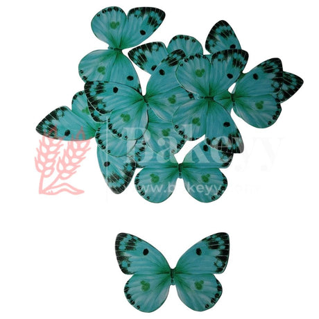 10 pcs Speckled Charm Butterfly Cake Topper – 6.5x4 cm – 6 Vibrant Colour Options for Decorative Cakes - Bakeyy.com - India - 10 pcs Speckled Charm Butterfly Cake Topper – 6.5x4 cm – 6 Vibrant Colour Options for Decorative Cakes - G2-Blue