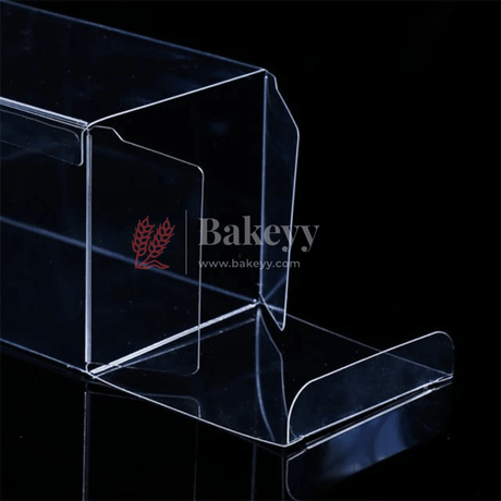 PVC Transparent Foldable Plastic Gift Boxes || Pack of 10 || Perfect for Gifts, Party Favors, and Event Displays|| - Bakeyy.com - India - PVC Transparent Foldable Plastic Gift Boxes || Pack of 10 || Perfect for Gifts, Party Favors, and Event Displays|| - Small