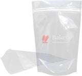 1 Kg | Zip Lock Pouch | Clear Stand-up Pouch | 17x26.5 CM | Standing Pouch | 110 GSM | - Bakeyy.com - India - 1 Kg | Zip Lock Pouch | Clear Stand-up Pouch | 17x26.5 CM | Standing Pouch | 110 GSM | - Pack Of 50 / 17x26.5 cm / 1 Kg