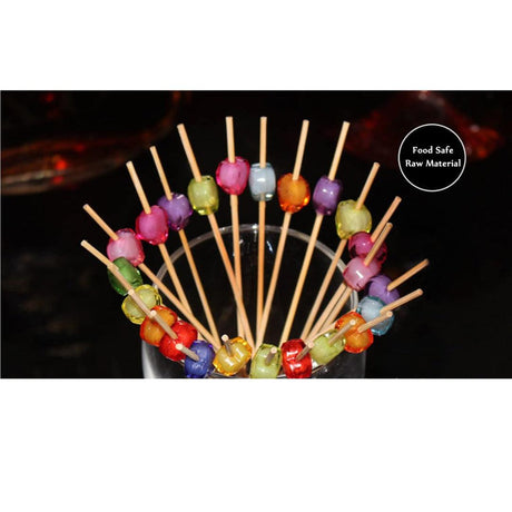 Fancy Toothpicks | Chocolate Toothpicks | Cocktail Toothpick | Pack Of 100 - Bakeyy.com - India - Fancy Toothpicks | Chocolate Toothpicks | Cocktail Toothpick | Pack Of 100 - Default Title