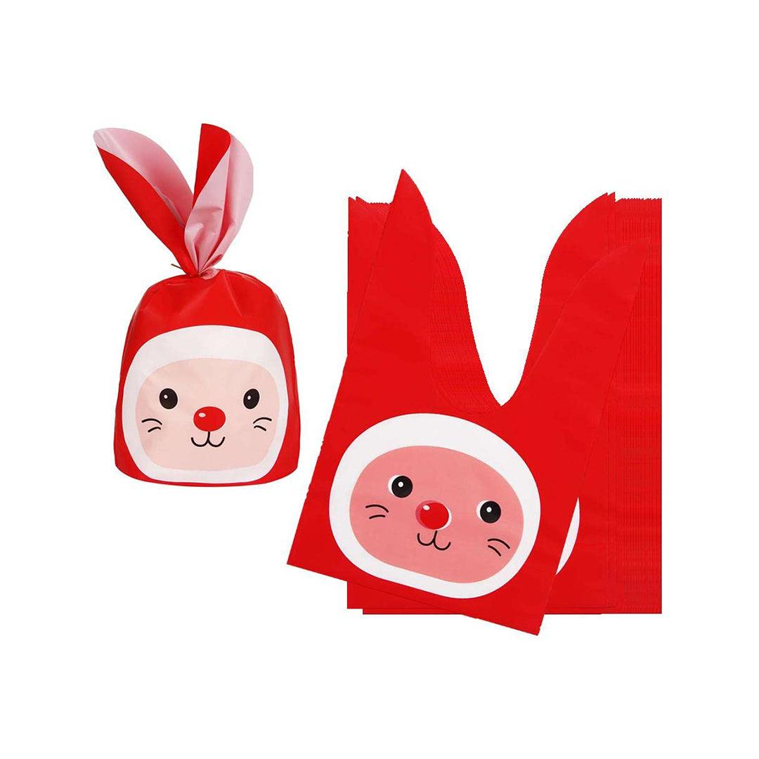 Rabbit Ear Candy Gift Bags Cute Plastic Bunny Goodie Bags Candy Bags for Kids Bunny Party Favors| Small | Pack of 50 - Bakeyy.com - India - Rabbit Ear Candy Gift Bags Cute Plastic Bunny Goodie Bags Candy Bags for Kids Bunny Party Favors| Small | Pack of 50 - Default Title