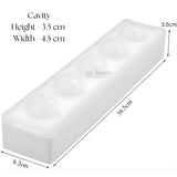 5 Cavity Silicone Sphere Dome Mould Set  | Chocolate Bomb, Mousse & Dessert Dome Mould | Flexible Food Grade Silicone