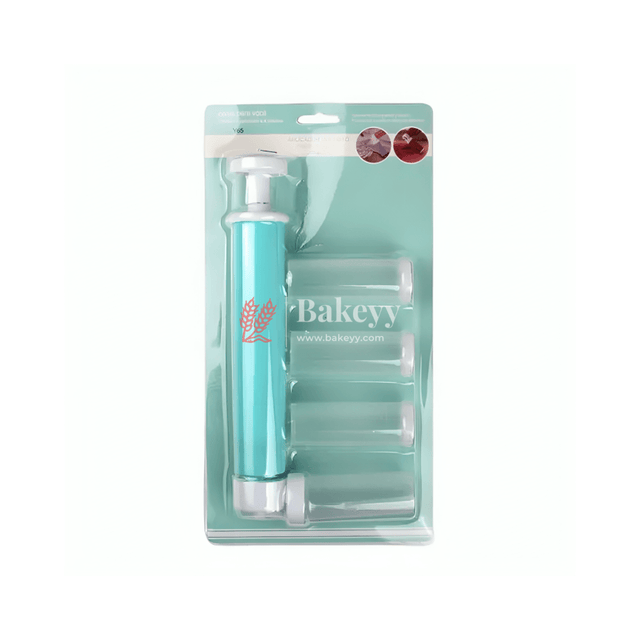 Manual Fondant Extruder Tool | Perfect for Sugarcraft | Cake Decorating | Baking Projects| - Bakeyy.com - India - Manual Fondant Extruder Tool | Perfect for Sugarcraft | Cake Decorating | Baking Projects| - Default Title