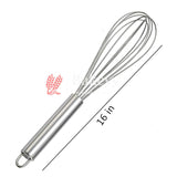 Stainless Steel Balloon Whisk | Durable & Ergonomic Kitchen Tool |for Baking & Cooking|