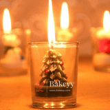 Christmas Decorative Tealight Candle Set | Pack of 12 | Festive Glass Candles for Christmas - Bakeyy.com - India - Christmas Decorative Tealight Candle Set | Pack of 12 | Festive Glass Candles for Christmas - Default Title