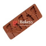 Silicone Cartoon Design Lollypop Mould | Chocolate Mould - Bakeyy.com - India - Silicone Cartoon Design Lollypop Mould | Chocolate Mould - Default Title