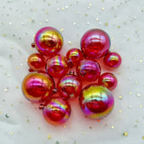 Decorative Transparent Faux Balls for Cake & Party Styling | Cake Décor | Pack of 12