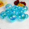 Decorative Transparent Faux Balls for Cake & Party Styling | Cake Décor | Pack of 12