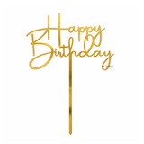 5 Inch Acrylic Cake Topper | Decorative Cake Topper for Celebrations | Assorted designs | Set 1 | Pack of 5