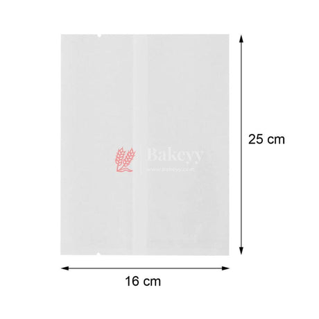 6.4x10 inch | Transparent Glassine Bags | Flat Bakery Sleeves | Cookie Paper Bags (White) | Pack of 100 - Bakeyy.com - India - 6.4x10 inch | Transparent Glassine Bags | Flat Bakery Sleeves | Cookie Paper Bags (White) | Pack of 100 - Default Title