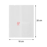 6.4x8 inch | Transparent Glassine Bags | Flat Bakery Sleeves | Cookie Paper Bags (White) | Pack of 100 - Bakeyy.com - India - 6.4x8 inch | Transparent Glassine Bags | Flat Bakery Sleeves | Cookie Paper Bags (White) | Pack of 100 - Default Title