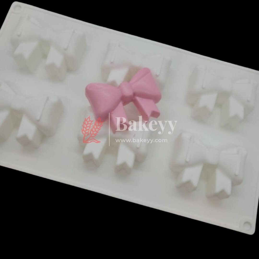 6 Bow Shape Garnishing Cake Molds - Bakeyy.com - India - 6 Bow Shape Garnishing Cake Molds - Default Title