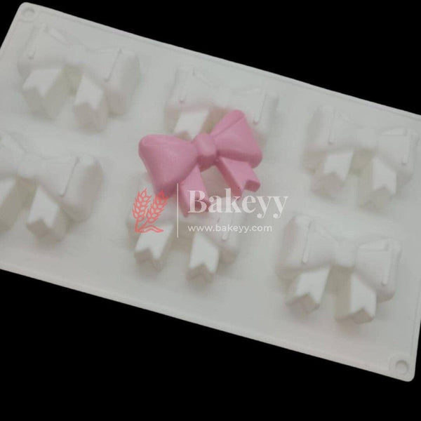6 Bow Shape Garnishing Cake Molds - Bakeyy.com