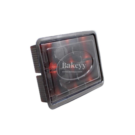 6 Cavity Dream Chocolate Box With Transparent Lid (Pack Of 25) - Bakeyy.com - India - 6 Cavity Dream Chocolate Box With Transparent Lid (Pack Of 25) - Default Title