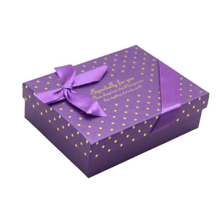 6 Cavity Hard Chocolate Box With Gift Option | Purple Colour - Bakeyy.com - India - 6 Cavity Hard Chocolate Box With Gift Option | Purple Colour - Default Title