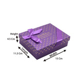 6 Cavity Hard Chocolate Box With Gift Option | Purple Colour - Bakeyy.com - India - 6 Cavity Hard Chocolate Box With Gift Option | Purple Colour - Default Title