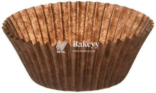 6 CM Brown Colour Cupcake Liners | 1000 pcs | Baking Cup - Bakeyy.com - India - 6 CM Brown Colour Cupcake Liners | 1000 pcs | Baking Cup - Default Title