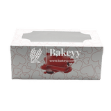 6 Cupcake Box | Hearts | With Window on the Lid | Pack Of 10 - Bakeyy.com - India - 6 Cupcake Box | Hearts | With Window on the Lid | Pack Of 10 - Default Title