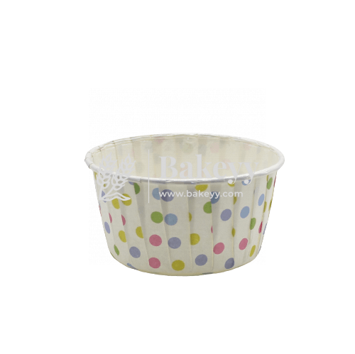 6240 Multi Colour Muffin Cup | Curl Edge | Cupcake Liner | Extra Large | Pack of 100 - Bakeyy.com