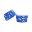 6240 Royal Blue Polka Dotted Muffin Cup | Curl Edge | Cupcake Liner | Extra Large | Pack of 100 - Bakeyy.com - India - 6240 Royal Blue Polka Dotted Muffin Cup | Curl Edge | Cupcake Liner | Extra Large | Pack of 100 - Default Title