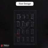 Mould 647-  Cacao Chocolate Mould | Baking Accessories | Plastic Chocolate Mould | Party Favor Mould | Pack of 1