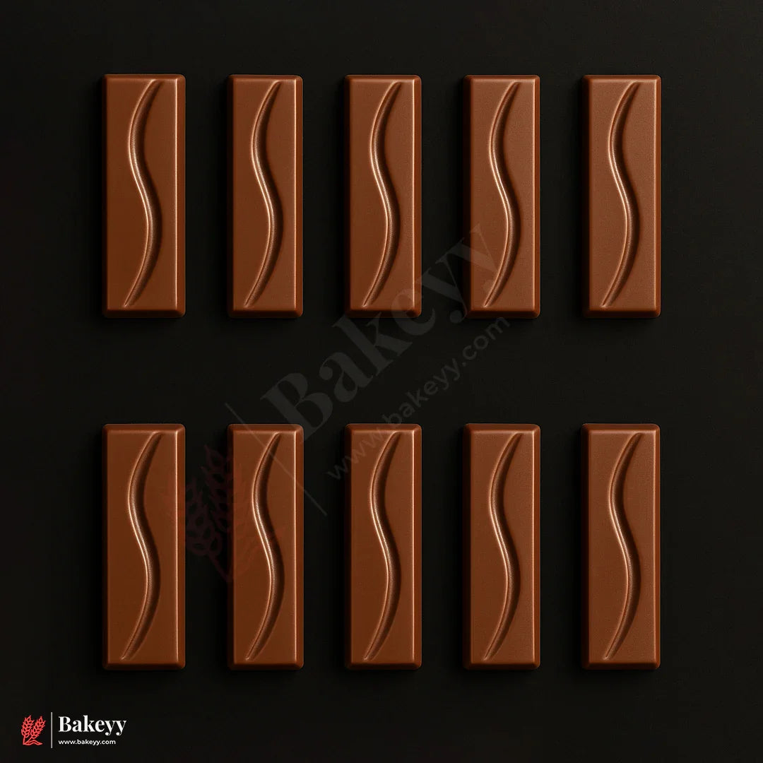 Mould 662- Cacao Chocolate Bar Mould | Baking Accessories | Plastic Chocolate Mould | Party Favor Mould | Pack of 1