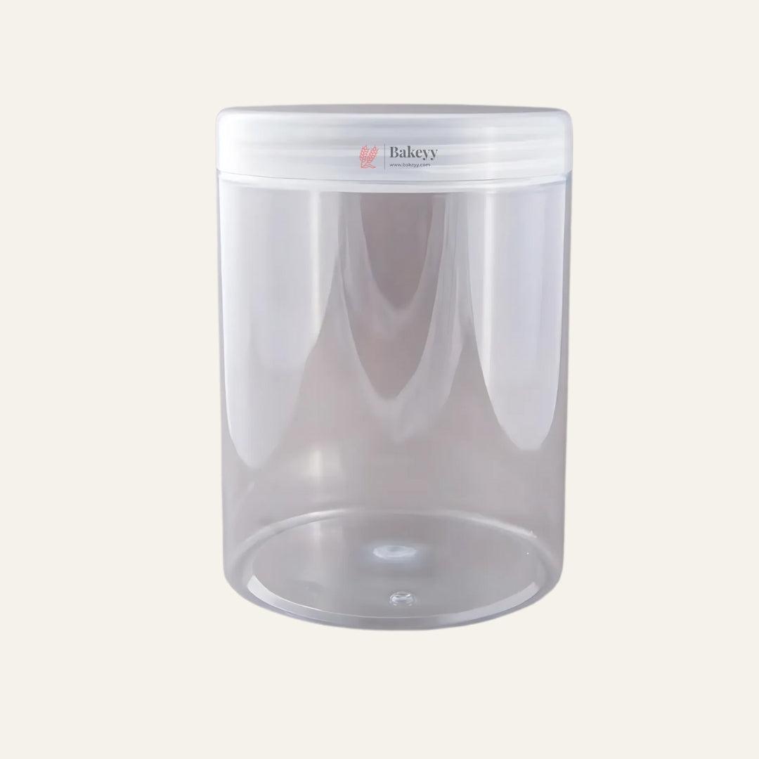 800ml Transparent Storage Jar with Transparent Lid | Multi Purpose Jar | Pack of 10 - Bakeyy.com - India - 800ml Transparent Storage Jar with Transparent Lid | Multi Purpose Jar | Pack of 10 - Default Title