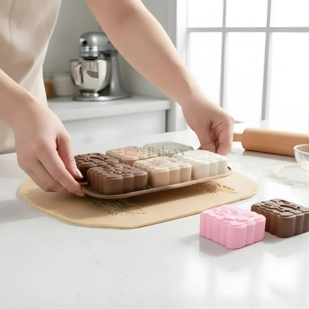 6 Cavity Unicorn Bow and Flower Silicone Chocolate Mould | Pack of 1