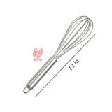 Stainless Steel Balloon Whisk | Durable & Ergonomic Kitchen Tool |for Baking & Cooking|