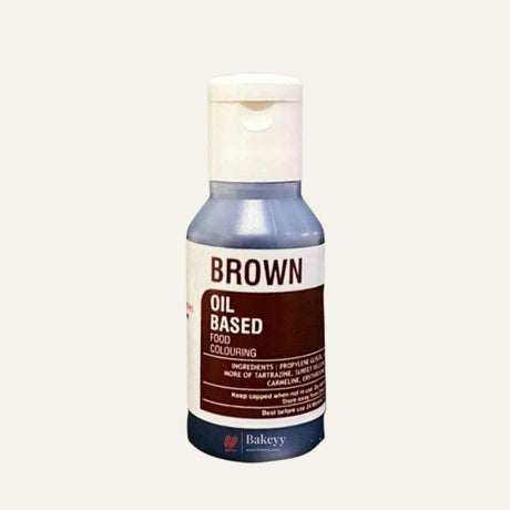 Bake Haven | Oil Candy Colours | Brown | 15g - Bakeyy.com - India - Bake Haven | Oil Candy Colours | Brown | 15g - Default Title