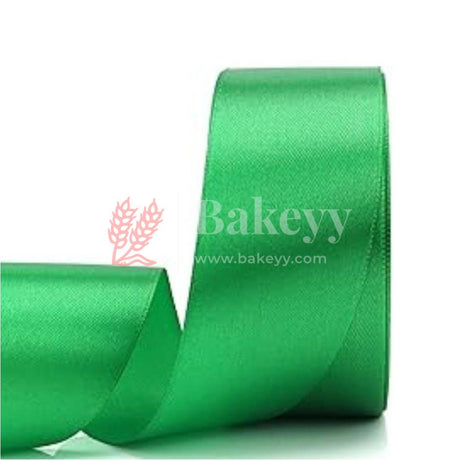 Satin ribbon for decoration | Gift wrapping | School project works | Opening ribbon | Multi-purpose use - Bakeyy.com - India - Satin ribbon for decoration | Gift wrapping | School project works | Opening ribbon | Multi-purpose use - Dark Green