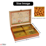 Elegant MDF Gift Hamper Box – Pink Heritage Dome Design | Pack of 1