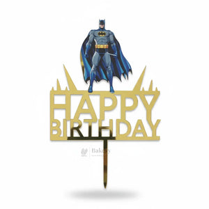 6inchGoldenCartoonHappyBirthdayCakeTopperforKidsBirthdayPartyCartoon_SuperheroThemeCakeDecoration_4 - Bakeyy.com