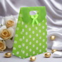 6x8 Inch Pvc Bag Polka Dot With Bow | Medium | Green Colour | Pack of 10 - Bakeyy.com - India - 6x8 Inch Pvc Bag Polka Dot With Bow | Medium | Green Colour | Pack of 10 - Default Title