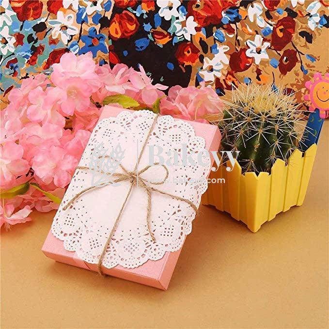 7.5 Inch Doilies Paper | Pack Of 100 | Round Decorative Paper Placemats for Desert | Tableware Decoration | Lace Doilys - Bakeyy.com - India - 7.5 Inch Doilies Paper | Pack Of 100 | Round Decorative Paper Placemats for Desert | Tableware Decoration | Lace Doilys - Default Title