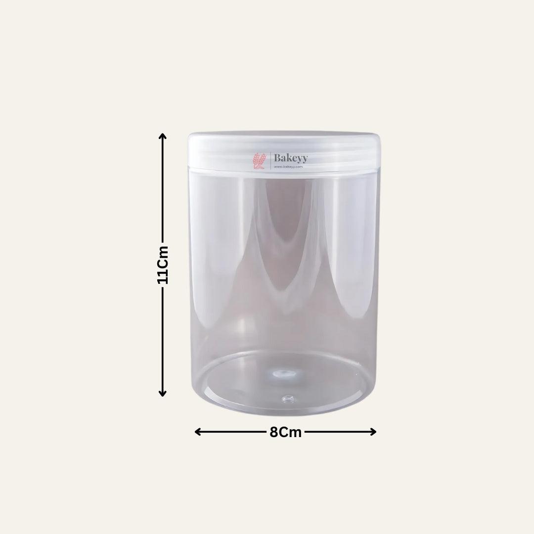 500ml Transparent Storage Jar with Transparent Lid | Multi Purpose Jar | Pack of 10 - Bakeyy.com - India - 500ml Transparent Storage Jar with Transparent Lid | Multi Purpose Jar | Pack of 10 - Default Title