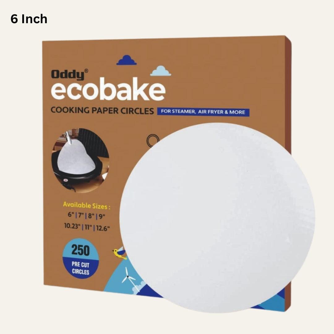 6 Inch | Oddy Uniwraps Round Ecobake Baking and Cooking Paper- White| Pack of 250 - Bakeyy.com - India - 6 Inch | Oddy Uniwraps Round Ecobake Baking and Cooking Paper- White| Pack of 250 - Default Title
