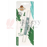 BakeHaven Double‑Tip Edible Marker – Dark Green | Dual‑Nib Food‑Safe Pen for Cake & Sugar Art| 1 Piece - Bakeyy.com - India - BakeHaven Double‑Tip Edible Marker – Dark Green | Dual‑Nib Food‑Safe Pen for Cake & Sugar Art| 1 Piece - Default Title