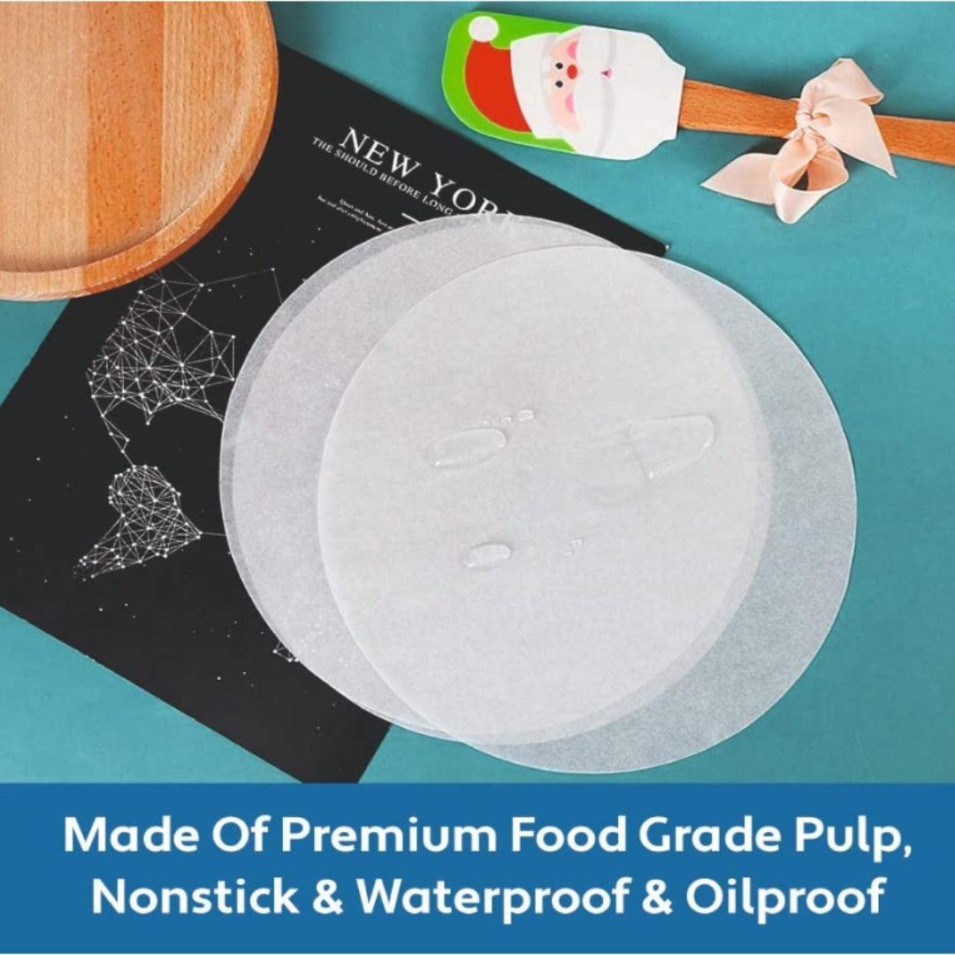6 Inch | Oddy Uniwraps Round Ecobake Baking and Cooking Paper- White| Pack of 250 - Bakeyy.com - India - 6 Inch | Oddy Uniwraps Round Ecobake Baking and Cooking Paper- White| Pack of 250 - Default Title