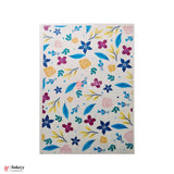 Colorful Edible Wafer Sheet – Vibrant Spring Floral Design | Pack Of 1
