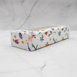 White Floral 2 Brownie Box | Pack Of 10 - Bakeyy.com - India - White Floral 2 Brownie Box | Pack Of 10 - Default Title