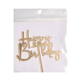 3" inch Happy Birthday Cake Topper - D7