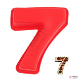 Silicone Number 7 Cake Mold – Non-Stick, Heat Resistant, Multipurpose Baking Mould  (Pack Of 1)
